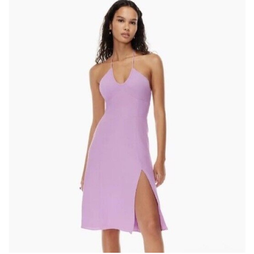 Aritzia Sunday Best Dawn Halter Dress Size Small